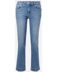 Sportmax - Schermo Low-Rise Cropped Bootcut Jeans - Lyst