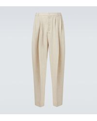 Jacquemus - Pantalones Anchos Fernando De Algodon Y Lino - Lyst