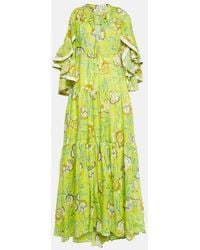 Dorothee Schumacher - Floral Ramie Maxi Dress - Lyst