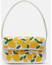 STAUD - Tommy Beaded Shoulder Bag - Lyst