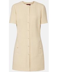 Gucci - Minikleid Double G Aus Tweed - Lyst