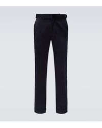 Tom Ford - Anzughose Shelton Aus Baumwollsatin - Lyst