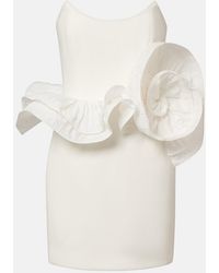 Rebecca Vallance - Bridal Ozias Ruffled Bustier Dress - Lyst