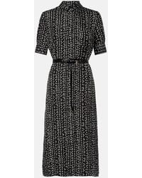 Altuzarra - Kieran Silk Printed Shirt Dress - Lyst