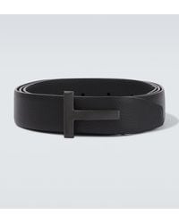 Tom Ford - T Icon Leather Belt - Lyst