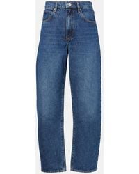 FRAME - Mid-Rise Barrel Jeans Low Slung - Lyst