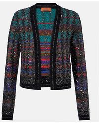 Missoni - Cárdigan con lentejuelas - Lyst