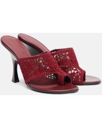 Magda Butrym - Crochet Thong Sandals - Lyst
