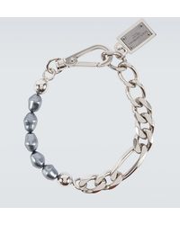Dolce & Gabbana - Beaded Chainlink Bracelet - Lyst