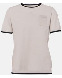 Max Mara - Egidio Virgin Wool T-Shirt - Lyst