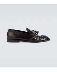 The Row - Classic Leather Loafers - Lyst