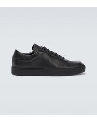 Common Projects Sneakers BBall Low aus Leder - Schwarz