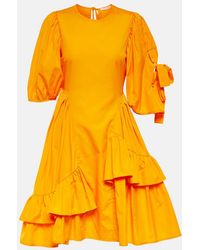 Cecilie Bahnsen - Cotton Minidress - Lyst