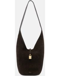 DeMellier - Siena Medium Suede Shoulder Bag - Lyst