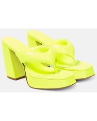 Gia Borghini - Sandalen Gia 17 Aus Leder - Lyst