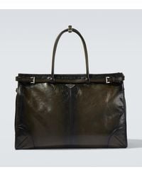 Prada - Bonnie Leather Tote Bag - Lyst