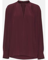 JOSEPH - Top Blondel Aus Seide - Lyst