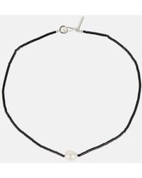 Sophie Buhai - Mermaid Sterling Silver Choker With Agate And Freshwater Pearls - Lyst