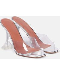 AMINA MUADDI - Lupita 95 Pvc Mules - Lyst