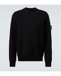 Stone Island - Pullover Compass Aus Baumwolle - Lyst