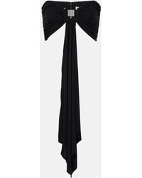 Christopher Esber - Bezel Quartz Draped Crop Top - Lyst