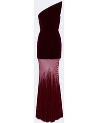 David Koma - Velvet Gown - Lyst