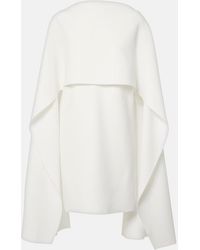 ROKSANDA - Bridal Kaiya Caped Crepe Minidress - Lyst