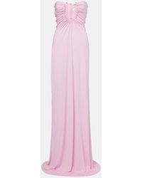 Christopher Esber - Arced Palm Gathered Maxi Dress - Lyst
