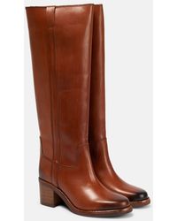 Isabel Marant - Seenia Leather Knee-high Boots - Lyst
