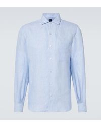 Fedeli - Camisa De Lino - Lyst