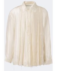 Our Legacy - Every Georgette Tuxedo Shirt - Lyst