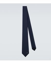 Gucci - Horsebit Silk Jacquard Tie - Lyst