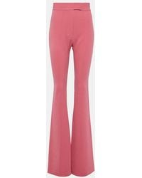 Alex Perry - High-Rise Flared Pants - Lyst