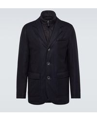 Herno - Blazer Aus Wolle Und Kaschmir - Lyst