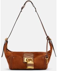 Chloé - Paddington Small Suede Shoulder Bag - Lyst