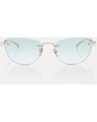 Gucci - Bamboo Cat-Eye Sunglasses - Lyst