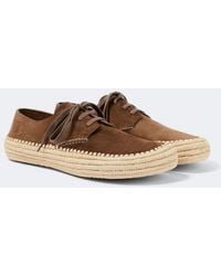 Loewe - Rio Suede Lace-Up Shoes - Lyst