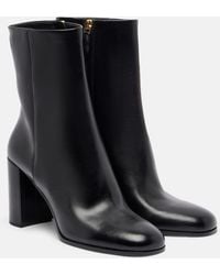 Prada - Ankle Boots 85 Aus Leder - Lyst