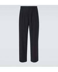 Giorgio Armani - X Alanui Wool Straight Pants - Lyst