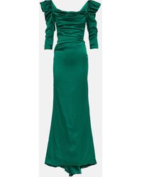 Vivienne Westwood - Astral Draped Satin Gown - Lyst