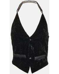 DIDU - Weste Aus Samt - Lyst