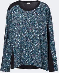 Dries Van Noten - Printed Cotton Jersey Top - Lyst