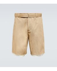 Lanvin - Bermuda-Shorts aus Baumwolle - Lyst