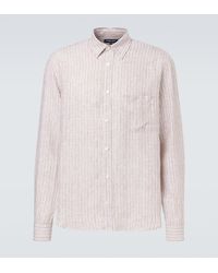 Frescobol Carioca - Telles Striped Linen Shirt - Lyst