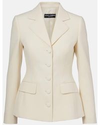 Dolce & Gabbana - Virgin Wool Blazer - Lyst