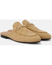Gucci - Mules Princetown Horsebit - Lyst