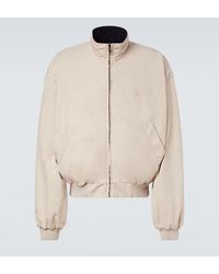 Balenciaga - Reversible Cotton-Blend Blouson Jacket - Lyst