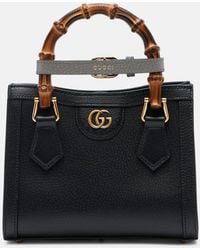 Gucci - Diana Mini Leather Tote - Lyst