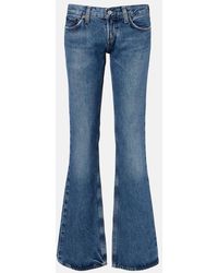 Agolde - Low-Rise Bootcut Jeans - Lyst