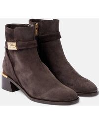 Jimmy Choo - Diantha 45 Suede Ankle Boots - Lyst